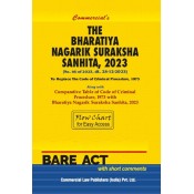 Commercial Law Publisher's Bharatiya Nagrik Suraksha Sanhita, 2023 Bare Act 2024
